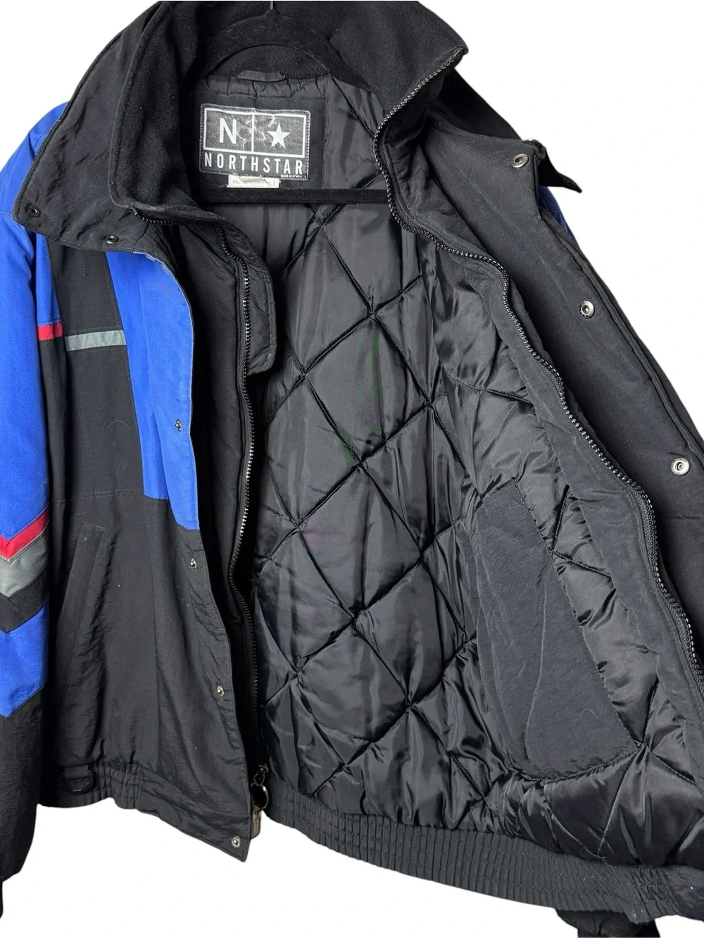Vintage Polaris Northstar Snowmobile Sled Mens Insulated Racing Jacket Coat XL